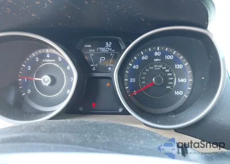 2013 Hyundai Elantra Gls из США, поврежденный, VIN KMHDH4AE1DU488719